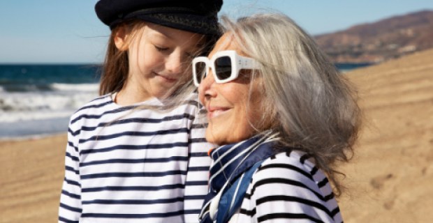 Photo gilets rayés de Saint James pour femmes et enfants