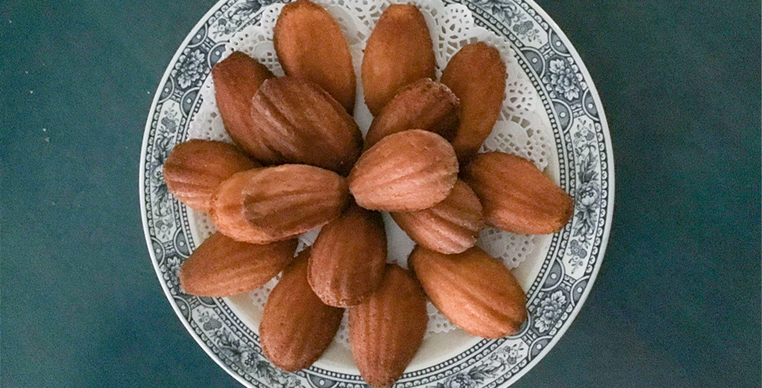 Les Madeleines au citron