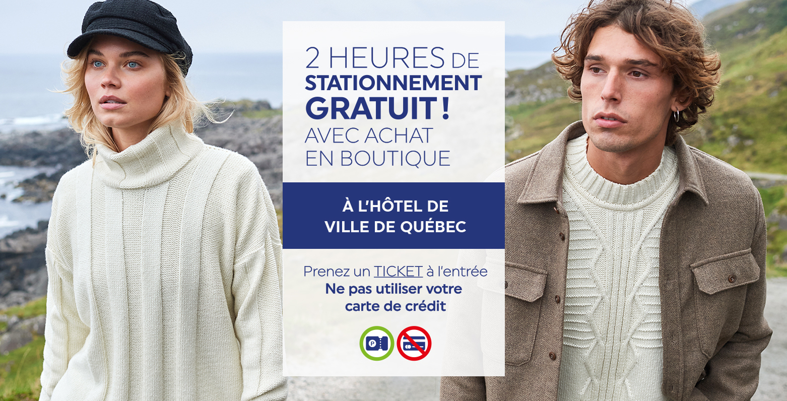 STATIONNEMENT GRATUIT !