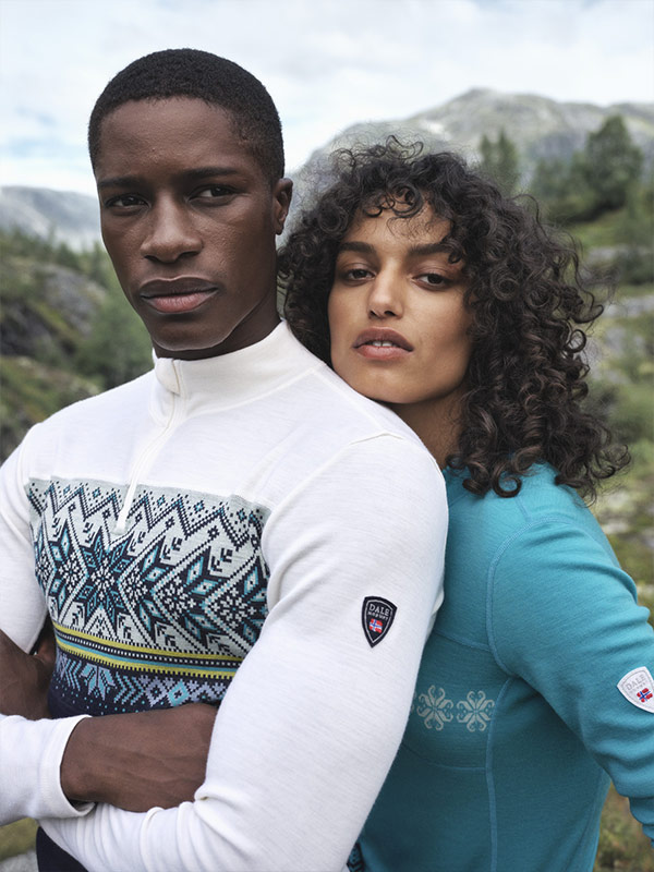 Vail base layer half zip & Falkeberg base layer sweater