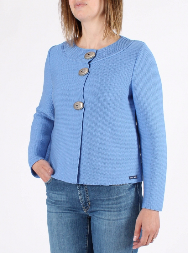 Veste En Jean Femme Saint James Bleu, Taille 42 FR - Occasion En Très Bon état