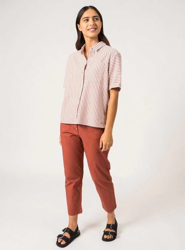 Blouses for women - Carla Short-Sleeve Shirt - Saint James