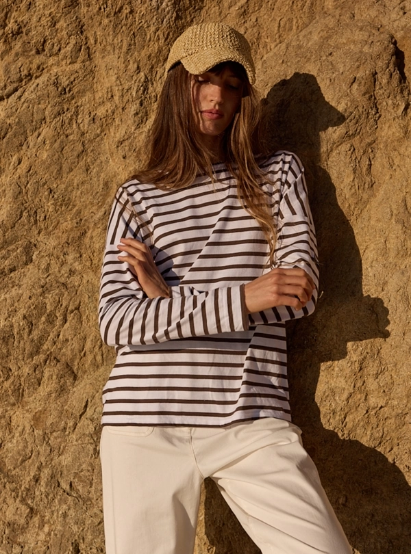 Nautical T-Shirts / T-shirts for women - Minquiers Drop II - Saint James