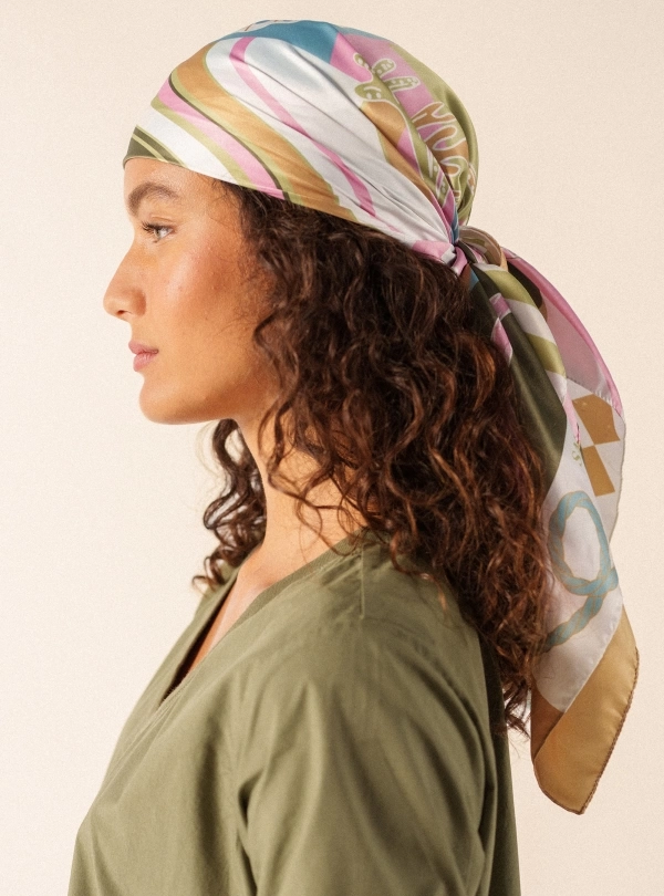 Foulards pour femme - Carré Fond Marin - Saint James