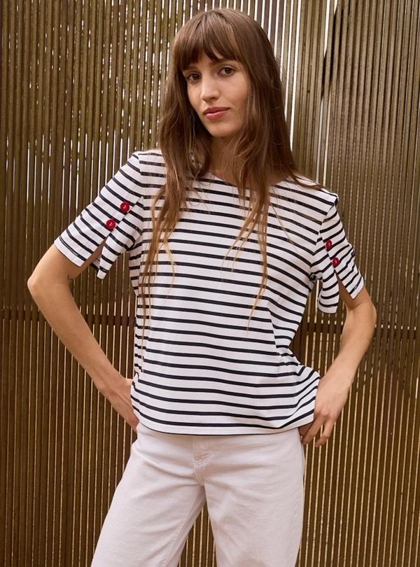 Marinières / T-shirts pour femme - Cap Levi - Saint James