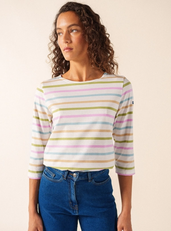 Toques / Nautical T-Shirts / T-shirts for women - Galathee II Multi - Saint James