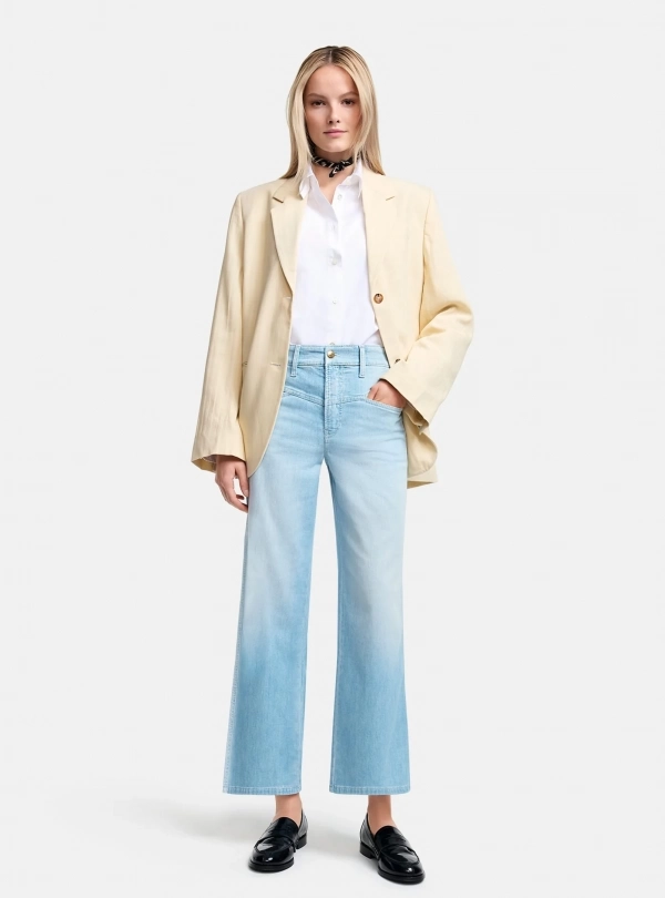 Jeans pour femme - Aimee Seam Cropped - Cambio