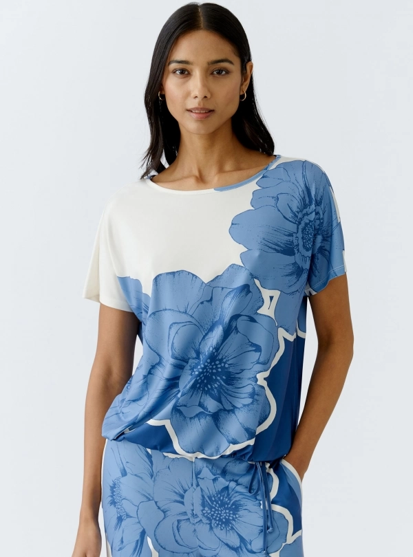 T-shirts pour femme - T-Shirt Fleurs - OUI