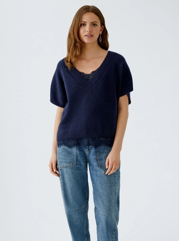 Chandails / T-shirts pour femme - Chandail MC Débardeur - OUI