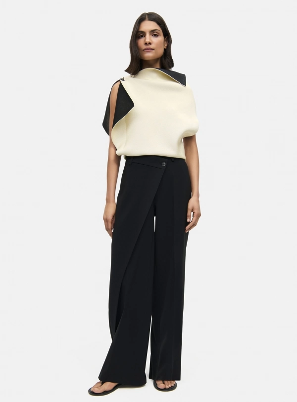 Pantalons pour femme - Anais avec pan croisé - Cambio
