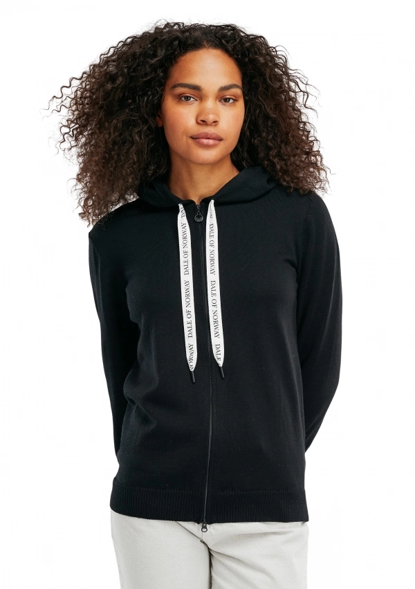 Cardigans for women - Mt. Olympus Fem Zip Hoodie - Dale of Norway