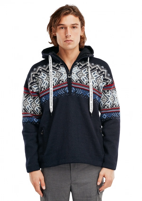 Sweaters / Windstoppers for men - Vail WP Hoodie - Dale of Norway