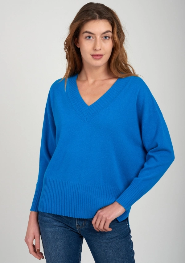 Chandails pour femme - Col V - Estheme Cachemire