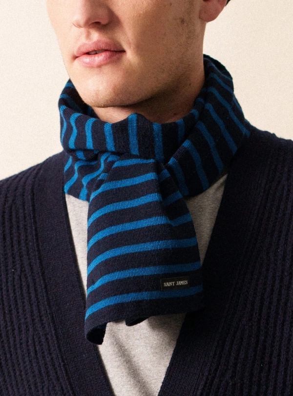 Scarfs for men - Striped Scarf  - Saint James