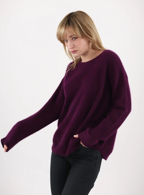 Sweaters for women - Raccoon Sweater - Estheme Cachemire