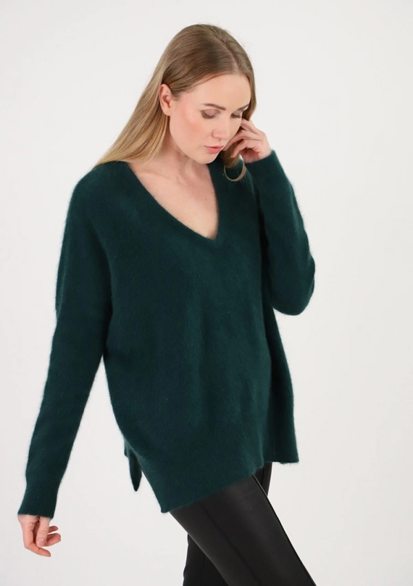 Col V Raton Chandails Estheme Cachemire Boutique Jourdain