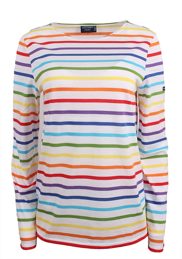 Marinières / T-shirtsMarinières pour femme - Minquiers Colors - Saint James